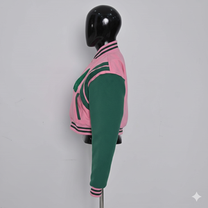 Chaqueta Varsity de Chenilla con Bordado y Parches, Transpirable, de Alta Calidad, para Hombre y Mujer, Precio Económico, Gran Venta - Product Image 5