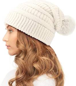 Gorro de punto hecho a mano, calidad superior, ajuste elástico acogedor, moda minimalista moderna para la comodidad del invierno al aire libre - Product Image 3
