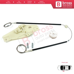 BWR5412 Window Regulator Repair Set Front Left <b>Door</b> for Corolla E10 AE100 E100 1991-1999 3/4/5 <b>Door</b> 6980212140 - Product Image 2