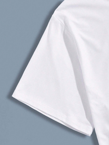 Custom Wholesale Mens Blank 100% Cotton <b>Tshirt</b> Logo Printing High Quality Plain Plus Size T-shirts Plain Dyed T Shirts for Men - Product Image 4