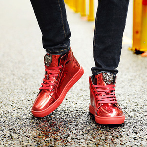 Zapatillas de Skateboarding para Hombre, Tallas Grandes, Estilo Retro, Cómodas, con Cordones, para Estudiantes, Deportes y Ocio, Suela Gruesa, Tipo Mirror Board - Product Image 2