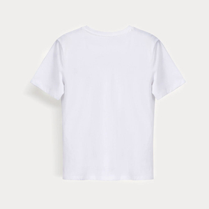 Camiseta Blanca Lisa con Logotipo de Diseño Personalizado Directo a Prenda, Camiseta Personalizada, Camiseta Lisa para Mujer - Product Image 3