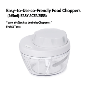 Easy-to-Use Eco-Friendly Food <b>Choppers</b> (265ml)-EASY ACEA 2555 - Product Image 2