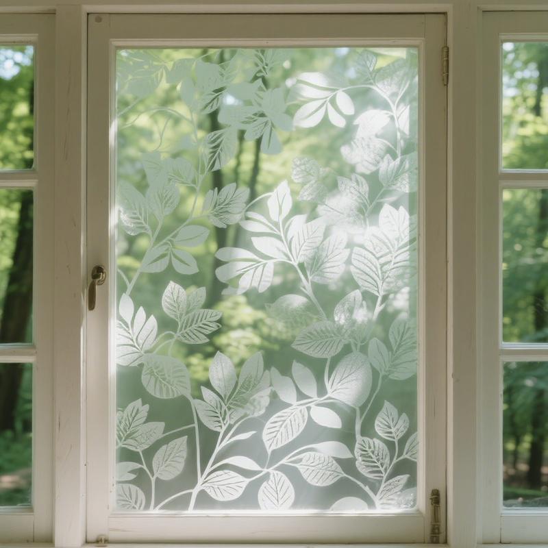High Quality Modern Frosted Etched Decorative