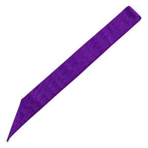 Surintendant Allied Masonic Degrees Sash Violet Ruban Bas quantité minimale de commande Service OEM Ceintures maçonniques personnalisées - Product Image 2