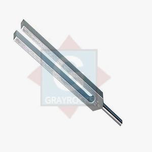 Diapason Outils de diagnostic nerveux médical Instrument de guérison sonore ENT Alliage d'aluminium argenté noir - Product Image 2