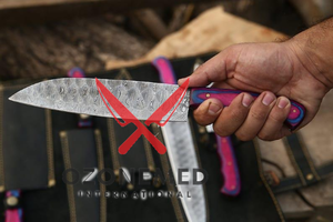 Ensemble de couteaux réutilisables en acier inoxydable Damas de qualité supérieure faits à la main pour une utilisation en cuisine ensemble de couteaux de chef professionnels - Product Image 4