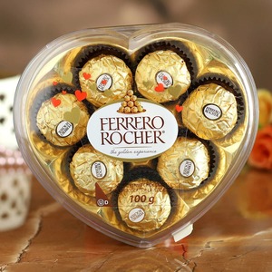 Venta al por mayor Ferrero Rocher Primer uso Venta especial Envuelto en oro Chocolate Avellana Pralines Cajas de regalo a granel para reventa - Product Image 4