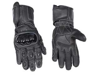 Gants de moto en cuir durable pour moto en cuir de vache, gants de motocross coupe-vent respirants à séchage rapide, doigts complets - Product Image 4