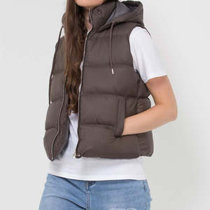 Veste matelassée imperméable pour homme sur mesure en gros, col montant à capuche, rembourrage en coton, respirante, décontractée, couleurs et logo personnalisés - Product Image 2