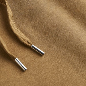 Sweat à capuche unisexe 100% coton, polaire thermique d'hiver, cordon de serrage, impression personnalisée, logo brodé, homme, uni, teinture écologique - Product Image 5