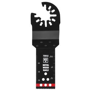 Lame d'outil multifonction Einhell 22x48mm, lame droite pour le bois et le métal, modèle 49708042 - Product Image 1