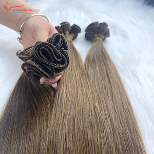ผมต่อจากคนเวียดนามดิบ100% ระดับไฮเอนด์พิเศษผ้าเนื้อนุ่มลื่นไม่พันกันผมไม่หลุดร่วง - Product Image 6