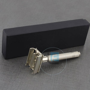 Suministro Directo de Fábrica, Maquinillas de Afeitar de Seguridad de Acero Inoxidable de Alta Calidad, Ligeras, Reutilizables y Duraderas, Gran Venta, MOQ Bajo - Product Image 2