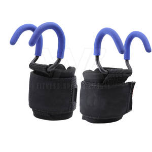 Crochets d'haltérophilie de gymnastique d'entraînement crochets de levage réglables forts pour la gymnastique d'entraînement - Product Image 6