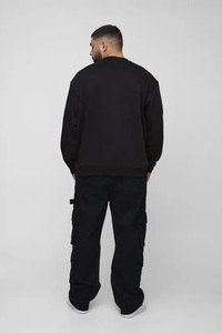 Sudadera con Capucha para Hombre, Tendencia Invierno 2025, Apliques Bordados, Estampado, Bolsillo Extra Grande, Algodón Grueso de Calidad, Impresión de Logotipo Personalizado - Product Image 3