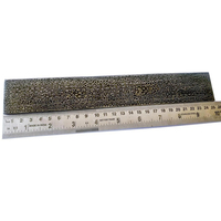 Couteaux vierges à lame fixe pour la fabrication de couteaux Bricolage OEM personnalisé fait à la main en billette d'acier damassé pour la fabrication de couteaux