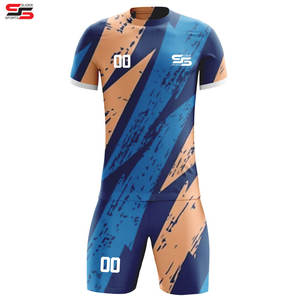 Uniformes de fútbol Set Team High School Sublimación Uniforme de fútbol Adulto Uniforme de fútbol personalizado - Product Image 1