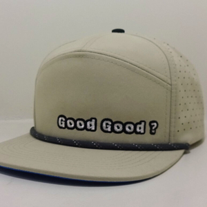 Chapeaux de Baseball avec Logo Brodé Personnalisé Casquette de Sport Respirante Snapback de Haute Qualité 7 Panneaux Chapeaux de Baseball Imperméable avec Corde Découpée au Laser - Product Image 5