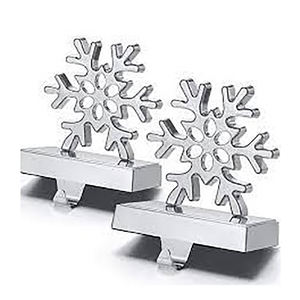 Soporte para medias elegante de Venta caliente Base metálica Diseño de patrón de estrella Estilo creativo Soporte para medias de Navidad - Product Image 2