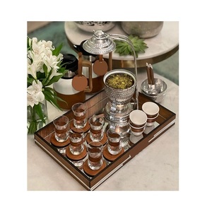 Bandeja Rectangular para Servir Alimentos, Calidad Premium, Tamaño Personalizado, Bandeja de Madera para Servir Té y Café en Venta - Product Image 6