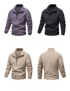 Lightweight Breathable Winter Waterproof Windproof Outdoor Jacket for Men Comfortable Design for <b>Camping</b> & Streetwear - Product Image 5