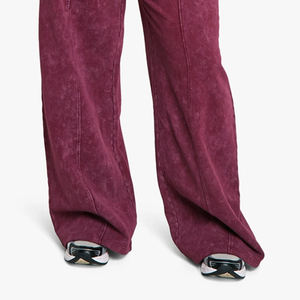 บริการออกแบบเสื้อผ้า OEM ชุดวอร์มผู้หญิงแบบซิปผ่าหน้า ทรงขากระบอกตรง แขนยาว / ชุดลำลองสำหรับผู้ซื้อจำนวนมาก ราคาถูก - Product Image 4