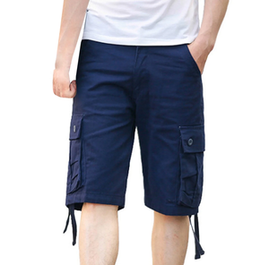 Servicio OEM, Pantalones Cortos Cargo Casuales para Hombre, 100% Algodón, Transpirables, de Secado Rápido, Ecológicos, Cintura Media, Cierre de Botones, 220g, Personalizables - Product Image 6