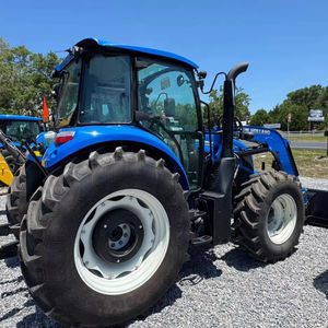 Tracteur agricole New Holland T4.110 haute efficacité 100 CV pour roue de moteur, roulement d'engrenage, noyau utilisé, livraison gratuite - Product Image 1