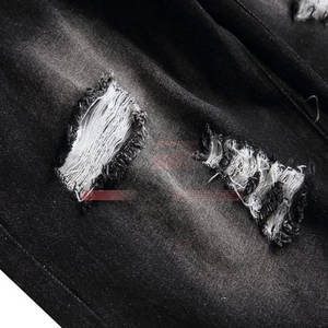 Service OEM, vente en gros, shorts en jean pour hommes sur mesure - 100% coton, uni, décontracté, séchage rapide, haute qualité, marque privée - Product Image 4