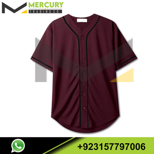 Personalizar Jersey de béisbol bordado Stitch Your Team Logo Nombre Número Cualquier estilo Color Softball Uniforme Camiseta - Product Image 3
