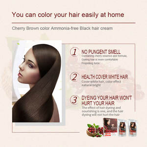 Meilleure crème de coloration capillaire coréenne biologique au parfum secret, 500ml x 2, utilisation en salon, pour teinture capillaire au <span class=keywords><strong>caramel</strong></span>, marque privée, échantillons gratuits - Product Image 3