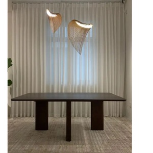 Home Furniture L1800 x W1000 x H730 Walnut Ash Wood Multi-purpose Room Elaine Modern and minimalist interiors <b>Dining</b> <b>Table</b> - Product Image 4