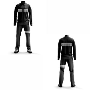 Vente en gros de vêtements de sport chauds en polyester 100% de haute qualité pour le jogging d'hiver grande taille imprimé deux poches écologiques - Product Image 3