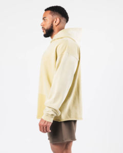 Sudadera con Capucha Casual para Hombre, con Dobladillo Acanalado, 100% Algodón, Resistente al Viento, Ecológica, con Estampado Degradado Estilo Starlight, Servicio OEM - Product Image 4