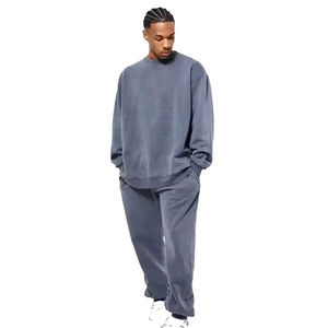 ชุดวอร์มแบบสวมหัวผ้าคอตตอนซัก100% สำหรับผู้ชายชุดวอร์มใส่ได้ทั้งผู้ชายและผู้หญิงใส่โลโก้ได้ตามต้องการ - Product Image 2