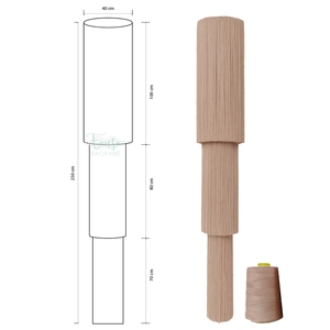 Decoración <span class=keywords><strong>de</strong></span> Fibra para Cama, Fácil <span class=keywords><strong>de</strong></span> Limpiar, como Pantalla <span class=keywords><strong>de</strong></span> Lámpara <span class=keywords><strong>de</strong></span> <span class=keywords><strong>Mesa</strong></span> o Decoración <span class=keywords><strong>de</strong></span> Cortina, EH2511002 - Product Image 6