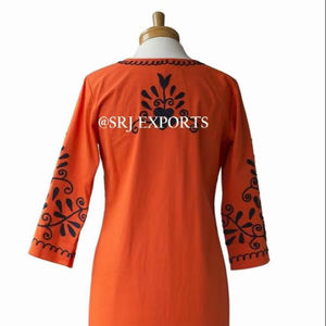 Robe ronde à manches longues pour femme, vêtements pour femmes, de Style mexicain, nouvelle collection, 2020 - Product Image 1