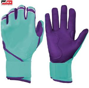 Gants de frappe en cuir numérique de qualité supérieure unisexe, ambidextres, avec fermeture à crochets et boucles, en peau de chèvre, à manchette longue - Product Image 1