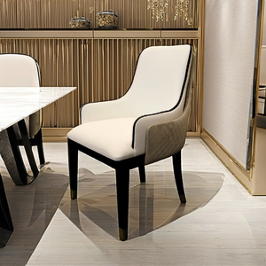 Morgan New Modern Ergonomic Wood Dining Chair with Stable <b>Backrest</b> for Home Office Home Hotel Apartment Dining Rooms - Product Image 4