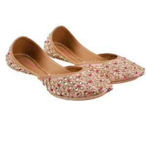 รองเท้า khussa สำหรับเจ้าสาวแฟนซีสำหรับงานแต่งงานกลางแจ้งแฟชั่นระบายอากาศได้ดี - Product Image 2