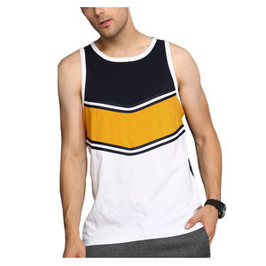 Débardeur en coton pour homme, vêtements de sport, fournisseur en gros, débardeur athlétique respirant, logo personnalisé disponible, service OEM - Product Image 1