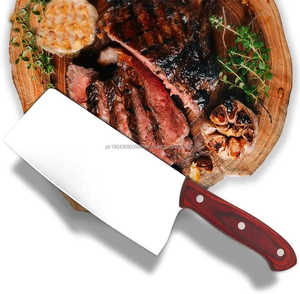 Cuchillo de Cocina de Acero de Damasco con Mango de Madera de Palisandro, Hoja de 6-7.9 Pulgadas, Diseño Ambidiestro, Acabado Ecológico de Alto Brillo - Product Image 6