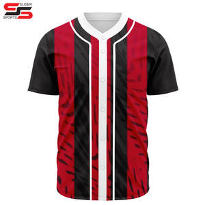 เสื้อเบสบอลพิมพ์ลายดิจิตอลเสื้อซอฟต์บอลกระดุมหน้า - Product Image 6