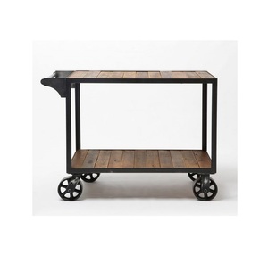 Expensive Design Royal Look Barcart Greatest Quality High Demanding Food Serving Luxury <b>Trolley</b> for Hotel Decorative - Product Image 4