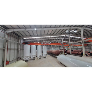 Réservoir de stockage cryogénique vertical pour oxygène liquide, azote, argon, capacité personnalisée, faible évaporation, isolation sous vide - Product Image 6