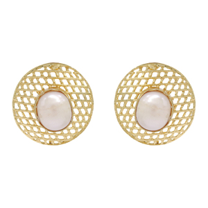 ชุดสร้อยคอทองเหลืองด้านแบบเรียบหรู งานแฮนด์เมด เครื่องประดับแฟชั่นสำหรับผู้หญิง ขายส่งจำนวนมาก ส่งออก - Product Image 3