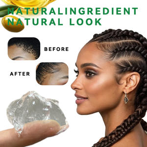 OEM usage domestique contrôle des bords extra tenue marque privée contrôle instantané contrôle des bords 300g coiffure gel pour tresse à la cire - Product Image 3