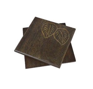 Antique <b>Trivet</b> Decorative Designer <b>Wood</b> Eco-Friendly Custom <b>Wood</b> Coaster Wooden Cup Mat <b>Trivet</b> at Competitive Price - Product Image 1
