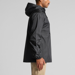 Chaqueta Deportiva Ligera Impermeable con Cierre de Cremallera de un Cuarto, de Nailon y Elastano, de Secado Rápido, para Gimnasio, Deportes y Correr, con Logotipo Personalizado para Hombre - Product Image 3